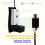EQ-7545PRO Akustisk Gitarr EQ Piezopickup Förförstärkare 4-Bands Akustisk Gitarr Piezopickup 4