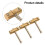 Brass TELE Bridge Saddle TL Electric Guitar Tailpiece String Block Bar String Guide 3