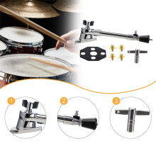 Drumstandaard Potenset, Drumrekpoten, Houder, Standaard, Reserveonderdeel, Stevig Onderdeel voor Reparatie van Muziekinstrumenten
