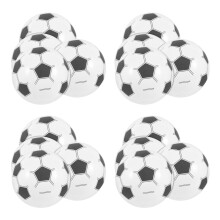 16Pièces Ballons Jouets Gonflables Noir Et Pour Jeux Extérieur