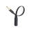 2Pièces Câble Extension Stéréo 3,5mm Noir Durable Pour Écoute Musicale 2