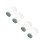 4Pièces Bouteilles De Neige En Verre Clair Pour DIY 7