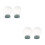 4Pièces Bouteilles De Neige En Verre Clair Pour DIY 9