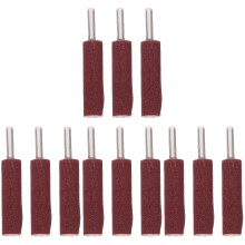 12Pièces Kit Tambours Ponçage Cylindrique Manuel Rouge