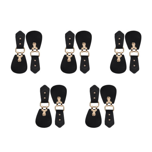 10Pièces Boutons Toggle PU Élégants Pour Vestes Pulls Femme