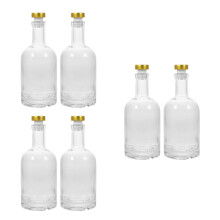 6Pièces Bouteilles En Verre Réutilisables Stables Pour Vin
