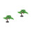 2Pièces Décor Plantes Aquarium Multi Usage Matériau Sécurisé Naturel 5