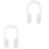 2Pièces Clips Silicone Pour Enfants Natation Confortables 4