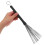 2Pcs Retractable Loop-End Drum Brushes Steel Wire Metal Black Cleaning 4