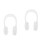 2Pièces Clips Silicone Pour Enfants Natation Confortables 5