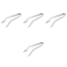 4Pièces Pince Transplantation Plantes Durable Acier Inoxydable Argent