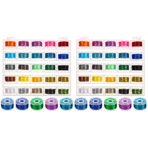Fils À Broder Multicolores Pour Point De Croix Couture