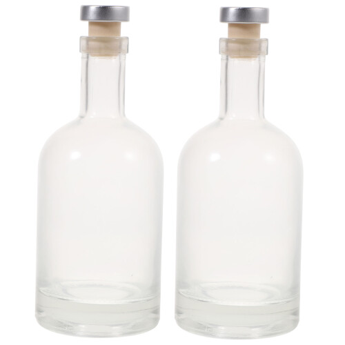 6Pièces Bouteilles En Verre Réutilisables Stables Pour Vin 1