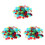 3Pcs Assorted Color Game Markers Plastic Chips for Classroom Use 1