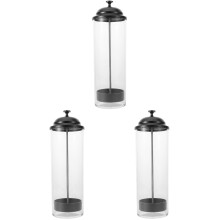 3Pièces Rangement Transparent Pour Pailles Accessoires