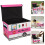 2Pièces Boîtes De Rangement Pliables Rose Couvercle Pour Enfants 9