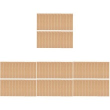 800Pcs Kraft Paper Chopsticks Wrap Sleeves Portable Light Brown Holder
