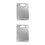 2Pcs Stainless Steel Cutting Board with Handle Dishwasher Safe 9