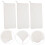 6Pièces Bavoirs Bébé En Coton Résistants Usage Maison 11