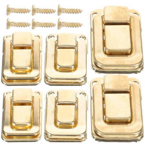 30Pièces Fermoirs Dorés Pour Boîtes Cadeaux DIY