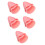 5Ensembles Oreilles De Casque Rose Décor Cartoon 8