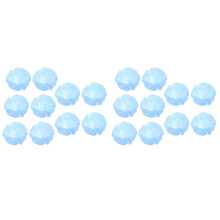400Pcs Sky Blue Waterproof Ear Covers Eva Ear Protector for Salon Use