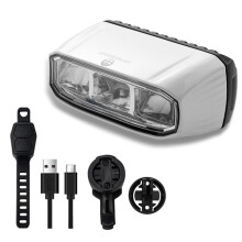 OFFBONDAGE Feu Avant de Vélo LED 1000LM, Étanche, Rechargeable par USB-C, pour VTT et Vélo de Route, Accessoires D'Éclairage