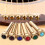 6pcs Brass Bridge Pins for Acoustic Guitars Fixed String Nails for 6 & 12 String Instruments Enhanced Tone & Stability 4