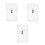 3Pièces Caches Prises Imperméables Pour Usage Extérieur 6