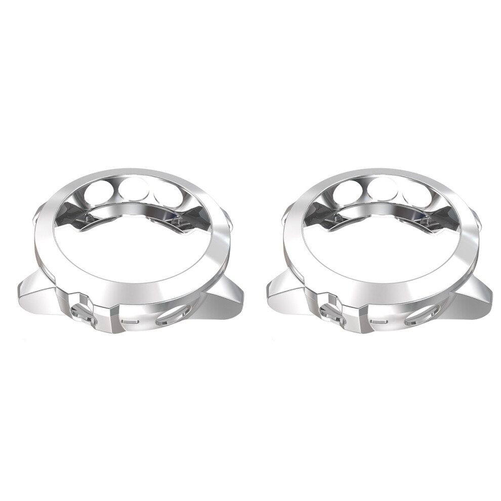 2Pcs Watch Protection Case Tpu Shell Compatible 5X Silver 3713135361133