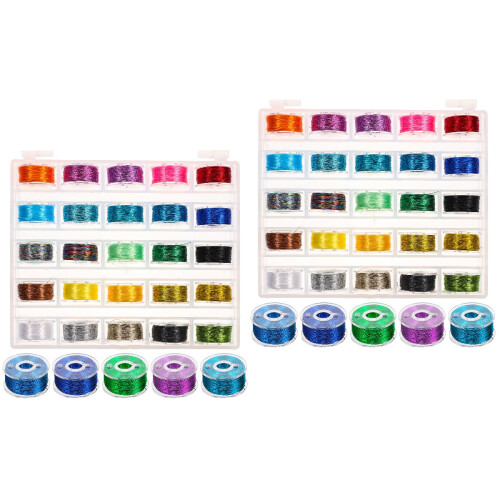 Fils À Broder Multicolores Pour Point De Croix Couture 2
