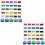 Fils À Broder Multicolores Pour Point De Croix Couture 5