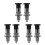 6Pcs Metal Spring Loaded Plunger with Knob for Accurate Positioning 3