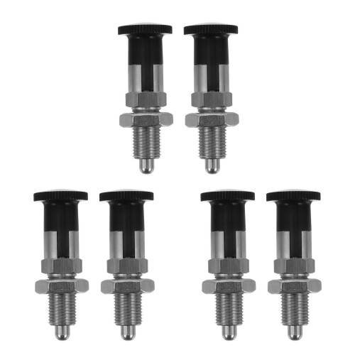 6Pcs Metal Spring Loaded Plunger with Knob for Accurate Positioning 2