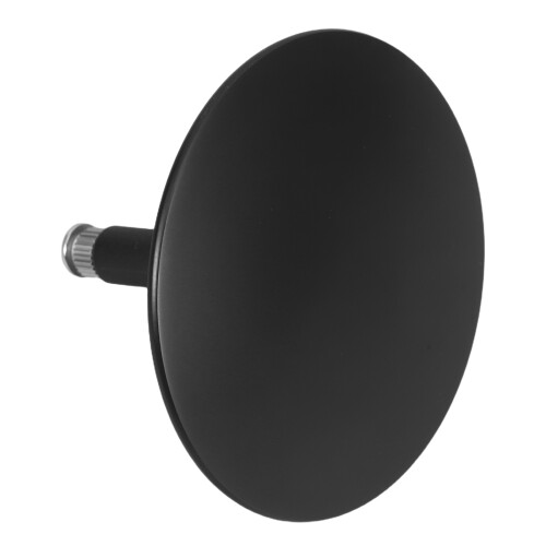2Pcs Home Use Black Copper Bathtub Drain Plugs with Rotating Design 2