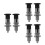 6Pcs Metal Spring Loaded Plunger with Knob for Accurate Positioning 4