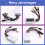 Car Electric Bikes Sine Wave Controller 48V 350W 14A Brushless Motor Controller for Bafang Protocol Instrument 7