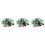 3Pcs Assorted Color Game Markers Plastic Chips for Classroom Use 5