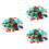 3Pcs Assorted Color Game Markers Plastic Chips for Classroom Use 7