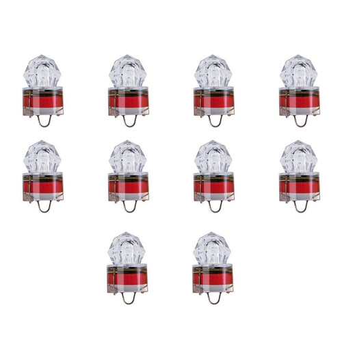 -LED-Licht für Wasserdichte Angelköder, Wasserdichtes Angelköder-Licht, Tiefe Tropfen, Unterwasser-Fischköder-Lampenlichter, C