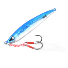 Deep Sea Metal Jig High Quality Metal Body Water Resistant Coating Impact Resistant Glow Effect Realistic Appearance Sturdy Hook System For