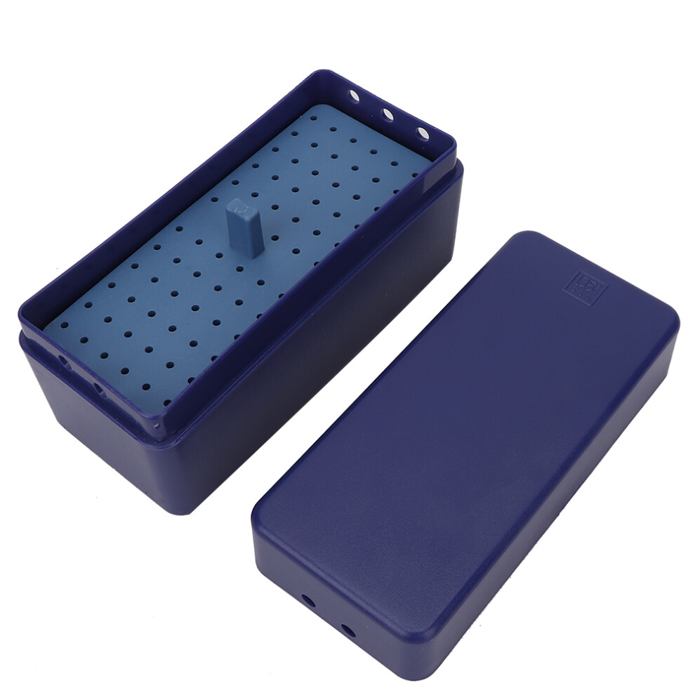 Plastic Autoclavable Instrument Sterilization Tray, Compact Non Toxic Odorless Container with Heat Resistant Properties and Secure Closure for Dental