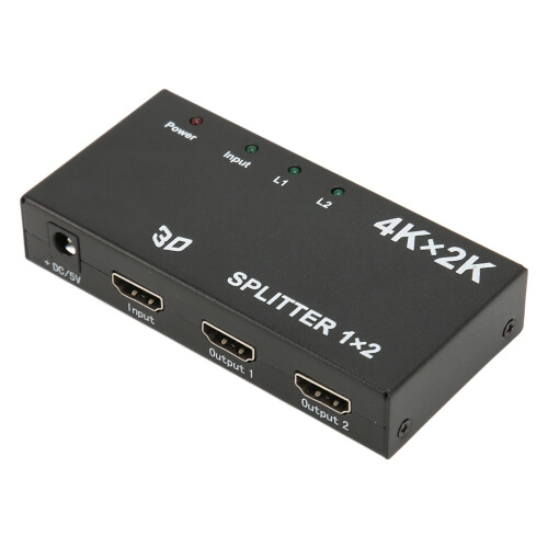 Διανομέας ήχου/βίντεο1x4 HDMI Splitter Συμβατότητα με 1x4 HDMI Splitter Μετάδοση μεγάλων 1