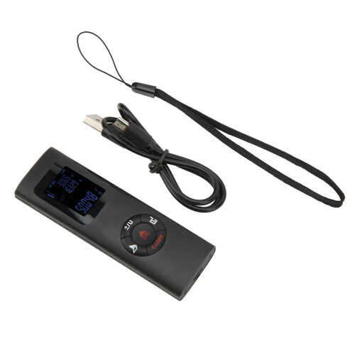 Εργαλείο μέτρησης λέιζερ φόρτισης USB με οθόνη LED, πολυλειτουργική μέτρηση
