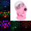 Περιστρεφόμενα φώτα ντίσκο πάρτι RGB LED με ηχητική ενεργοποίηση, φωτισμό σκηνής USB 7