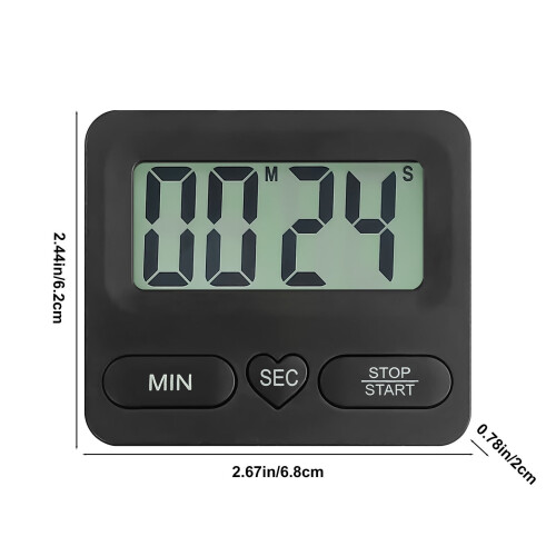 Simple Display Alarm Clock Student Wake-up Electronic Clock White Backlight Perpetual Calendar 2