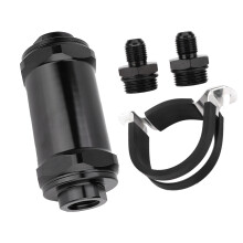 Edelstahl-Filterelement, Inline-Kraftstofffilter, Hochleistungsfilter, Universal-Kraftstofffilter mit Aluminiumlegierungs-Kraftstofffilter,