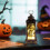 Φως κεριών χωρίς φλόγα με σκελετό LED για Halloween με μπαταρία για διακοσμήσεις μπαρ 3
