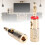 Ανθεκτικό σετ βυσμάτων μπανάνας με επιχρυσωμένα βύσματα ακύρωσης θορύβου για 6