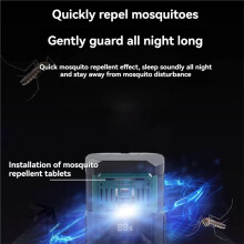 LED-Falt-Campinglampe, Tragbare Zeltlampe mit Digitalanzeige, Multifunktionale Arbeitsleuchte für Zuhause, Schlafzimmer und Wohnzimmer